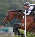 Ingrid Klimke in the Jumping discipline of an Eventing contest