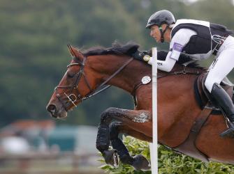 Ingrid Klimke in the Jumping discipline of an Eventing contest